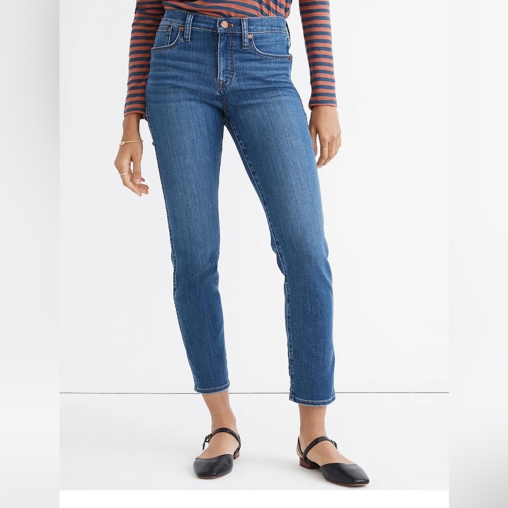 Madewell Mid-Rise Stovepipe Jeans in Leman Wash: TENCEL™ Denim Edition